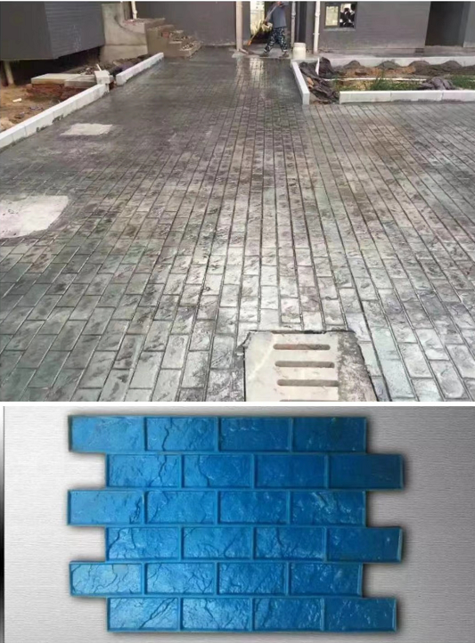 彩色壓花地坪